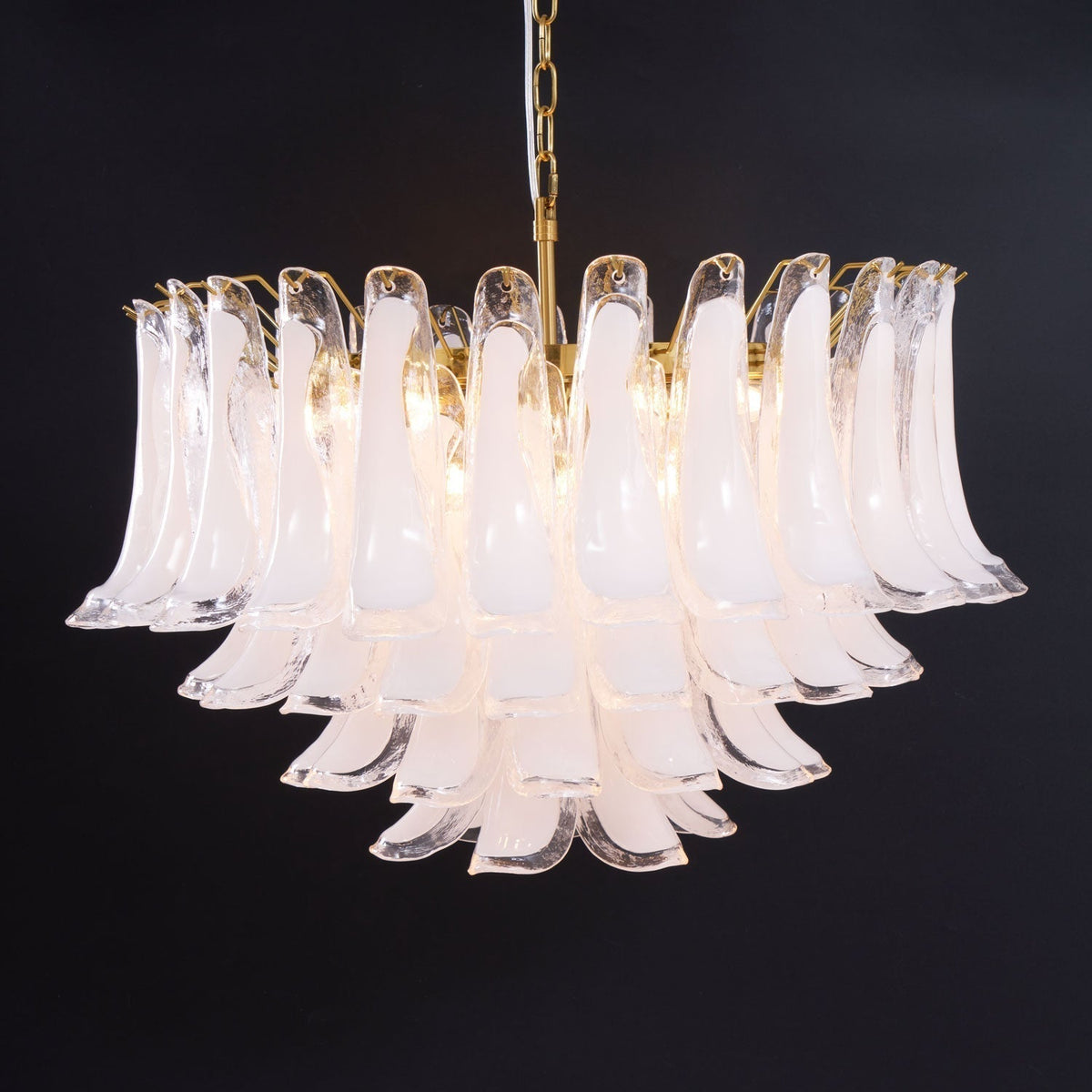 Langrencove Glass Chandelier-Moonnatur