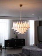 Langrencove Glass Chandelier-Moonnatur