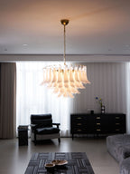 Langrencove Glass Chandelier-Moonnatur