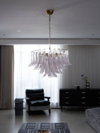 Langrencove Glass Chandelier-Moonnatur