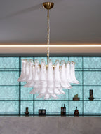 Langrencove Glass Chandelier-Moonnatur