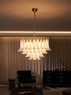 Langrencove Glass Chandelier-Moonnatur