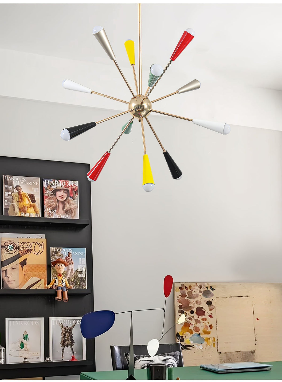 Islenevia Glass Chandelier-Moonnatur