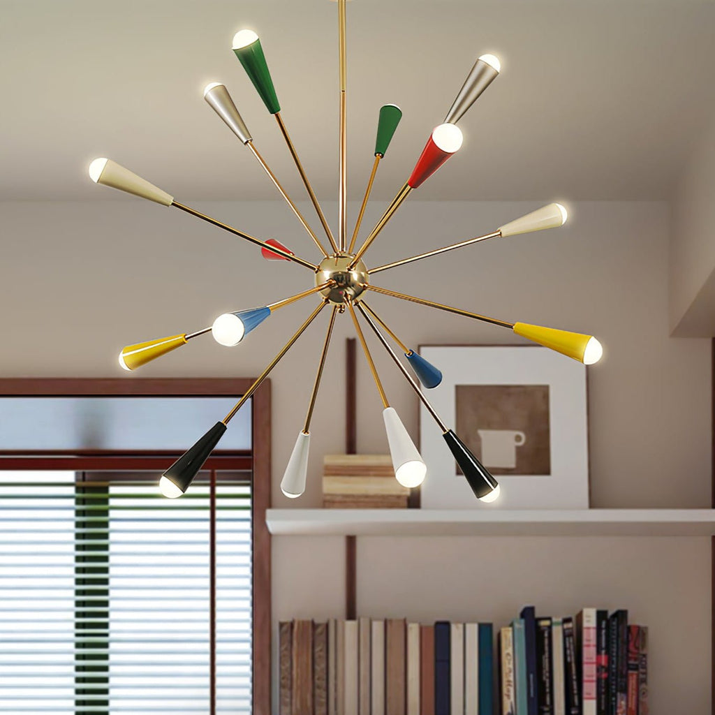 Islenevia Glass Chandelier-Moonnatur