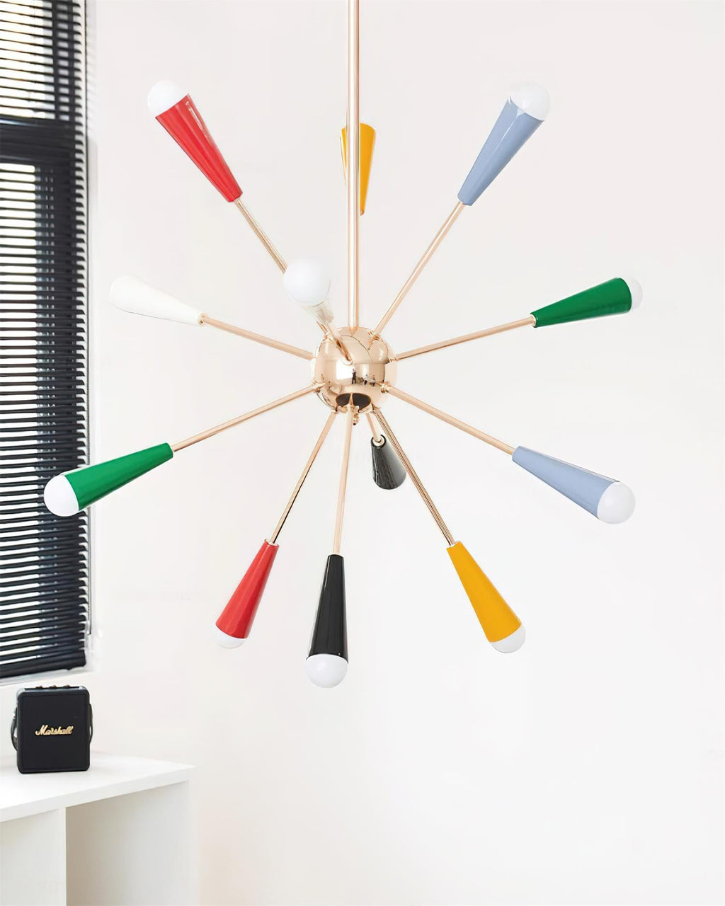 Islenevia Glass Chandelier-Moonnatur