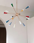 Islenevia Glass Chandelier-Moonnatur