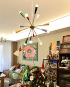 Islenevia Glass Chandelier-Moonnatur