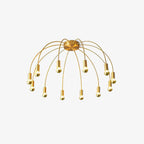 Wilvenwood Glass Ceiling Light-Moonnatur