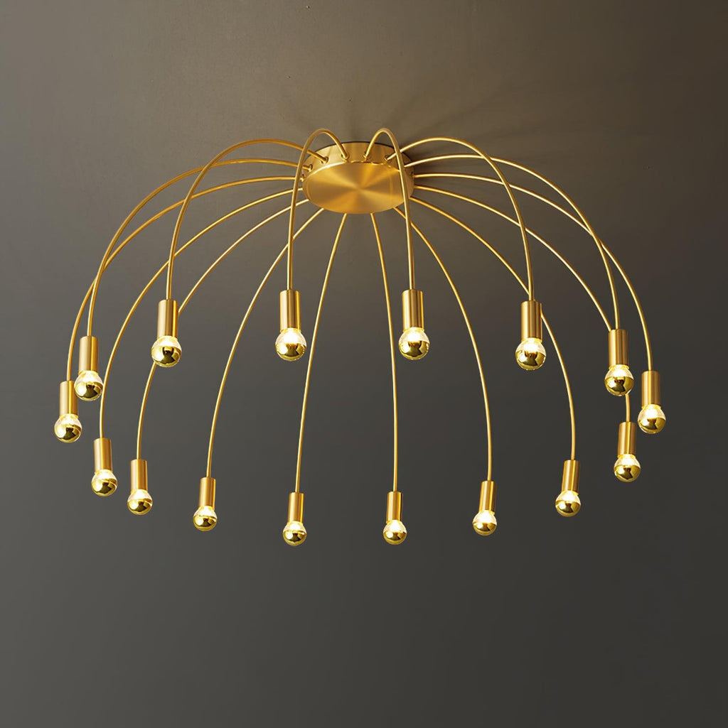 Wilvenwood Glass Ceiling Light-Moonnatur
