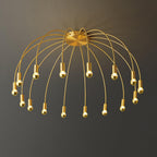 Wilvenwood Glass Ceiling Light-Moonnatur