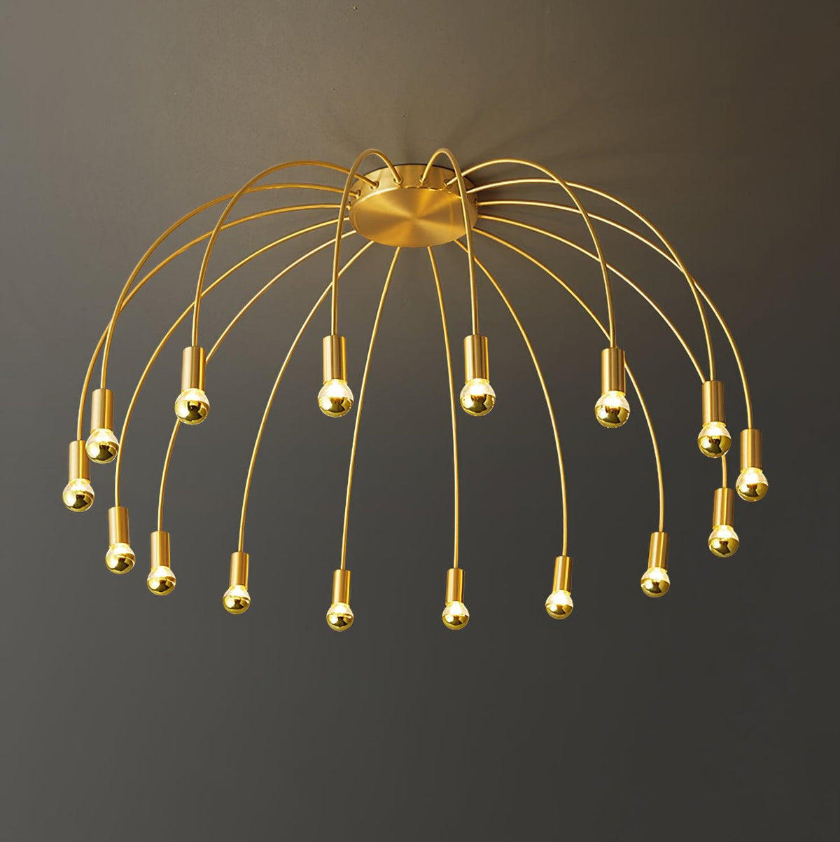 Wilvenwood Glass Ceiling Light-Moonnatur