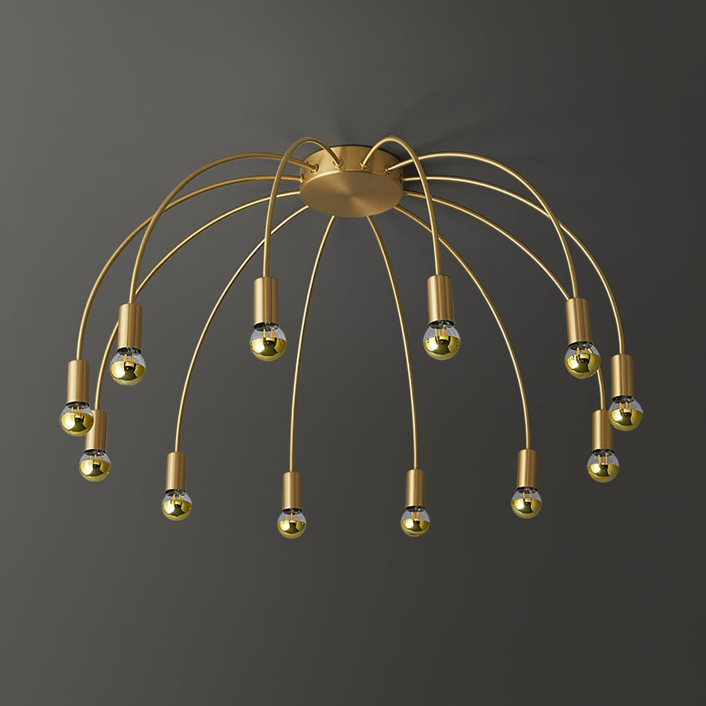 Wilvenwood Glass Ceiling Light-Moonnatur