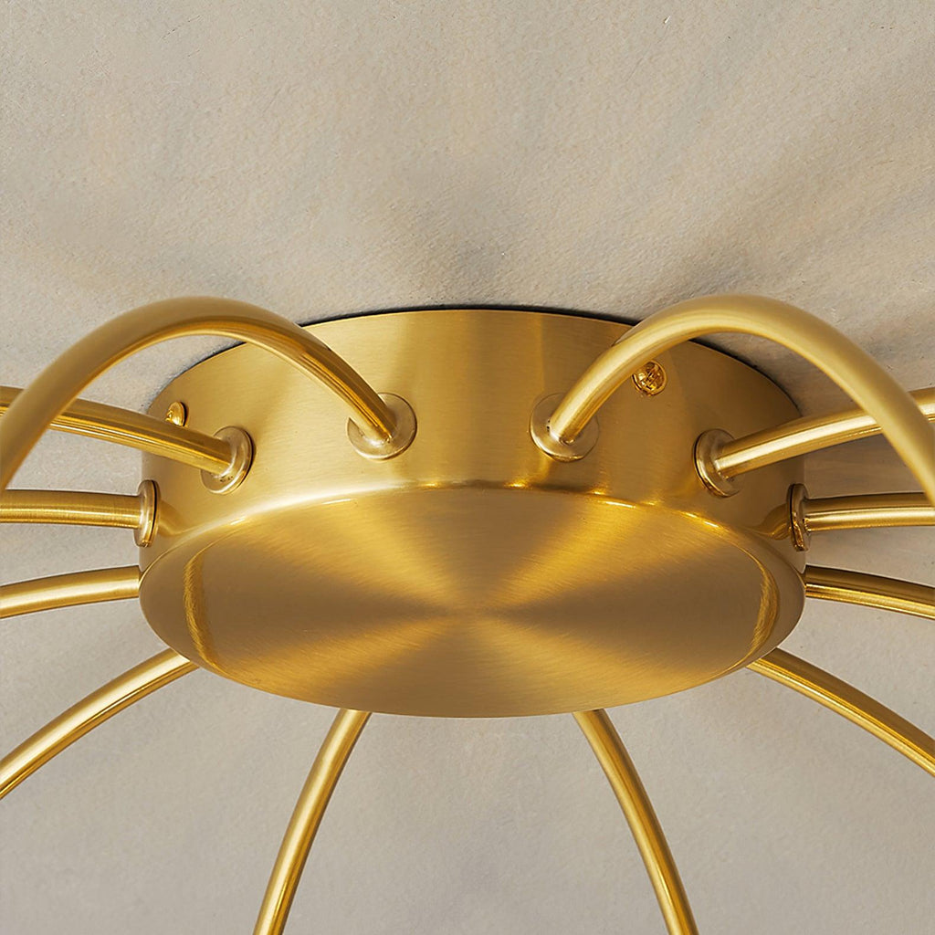 Wilvenwood Glass Ceiling Light-Moonnatur