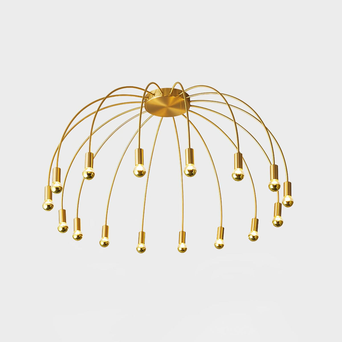 Wilvenwood Glass Ceiling Light-Moonnatur