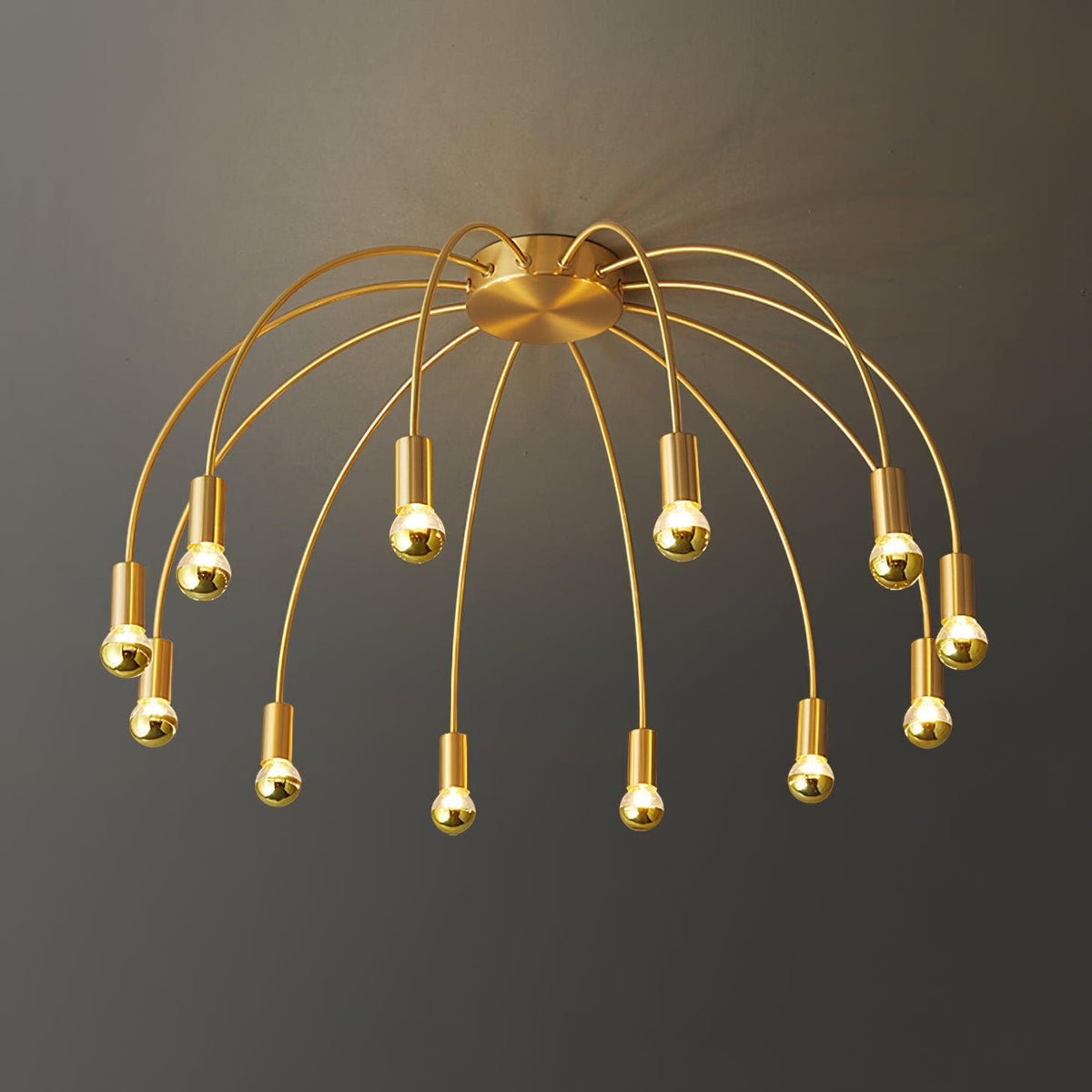 Wilvenwood Glass Ceiling Light-Moonnatur