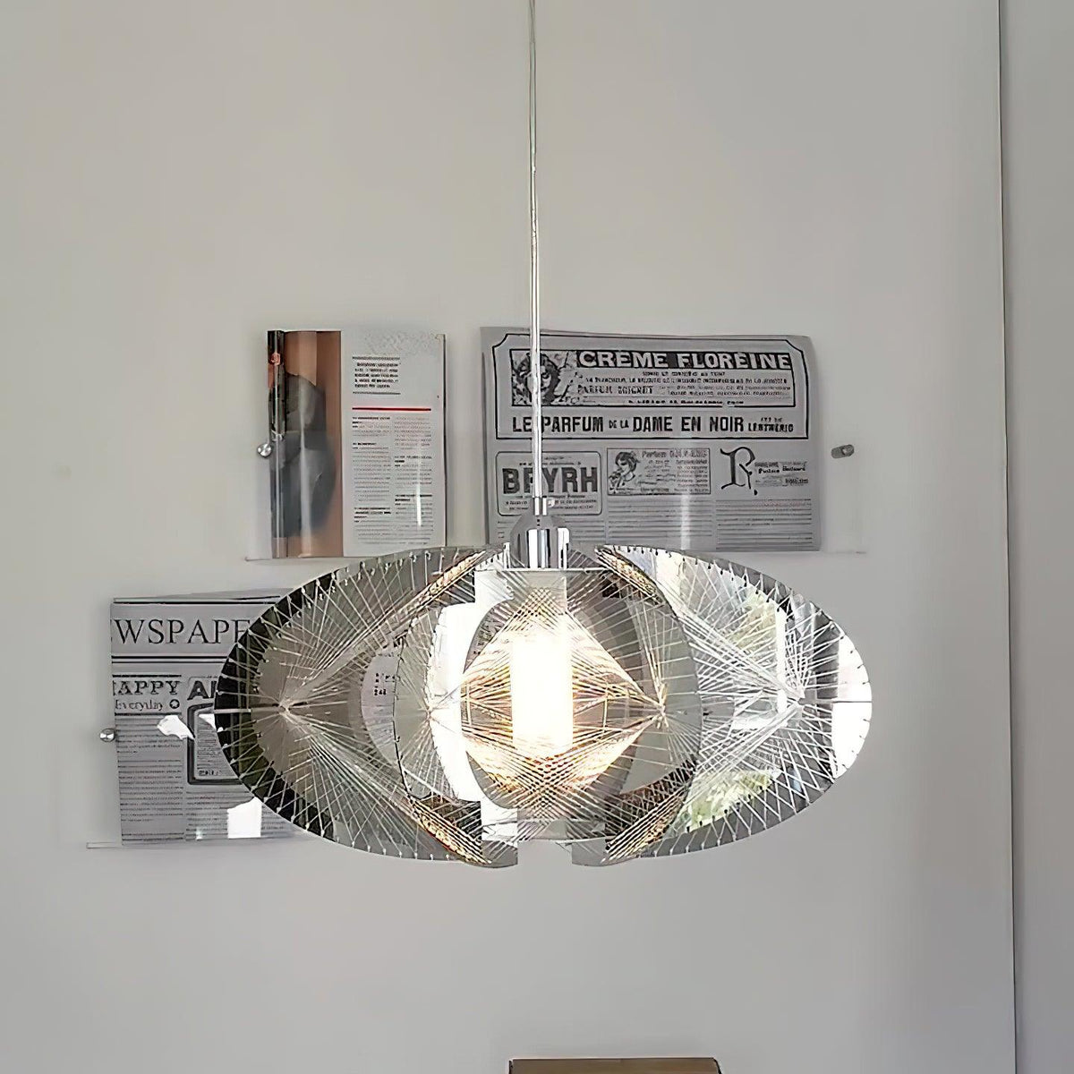Elrenora Stainless Steel Pendant Light-Moonnatur