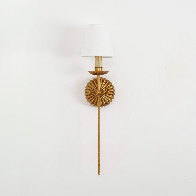 Ashenlynne Fabric Wall Light-Moonnatur