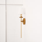 Ashenlynne Fabric Wall Light-Moonnatur