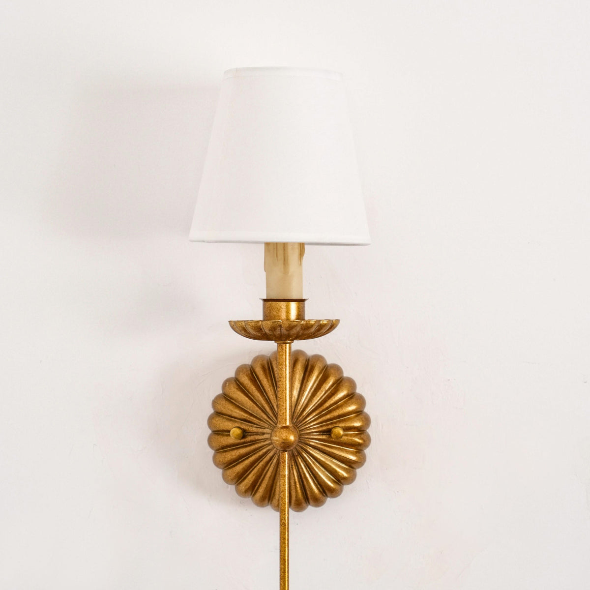 Ashenlynne Fabric Wall Light-Moonnatur