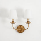 Ashenlynne Fabric Wall Light-Moonnatur