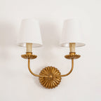 Ashenlynne Fabric Wall Light-Moonnatur