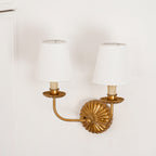 Ashenlynne Fabric Wall Light-Moonnatur