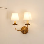 Ashenlynne Fabric Wall Light-Moonnatur