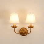 Ashenlynne Fabric Wall Light-Moonnatur