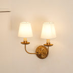 Ashenlynne Fabric Wall Light-Moonnatur
