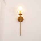 Ashenlynne Fabric Wall Light-Moonnatur