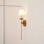 Ashenlynne Fabric Wall Light-Moonnatur
