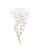 Tevella Glass Chandelier-Moonnatur