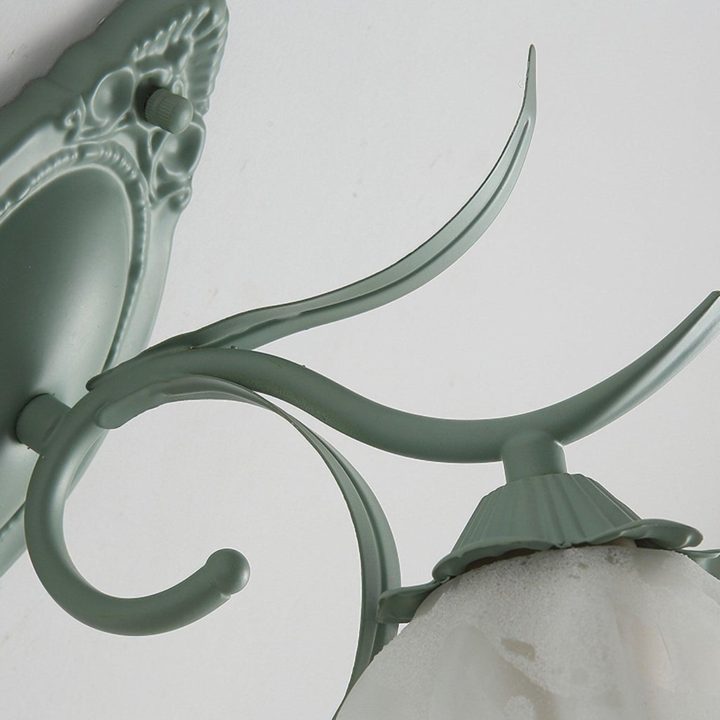 Kelmere Glass Wall Light-Moonnatur