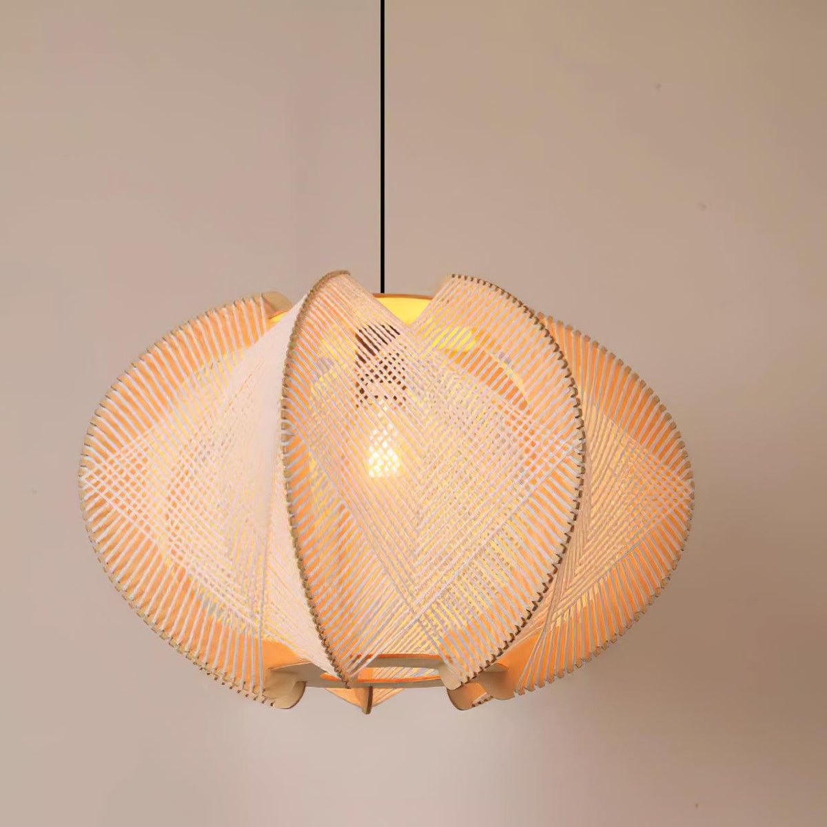 Verdenlyn Hemp Rope Pendant Light-Moonnatur