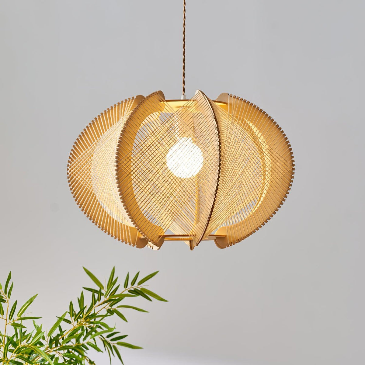 Verdenlyn Hemp Rope Pendant Light-Moonnatur