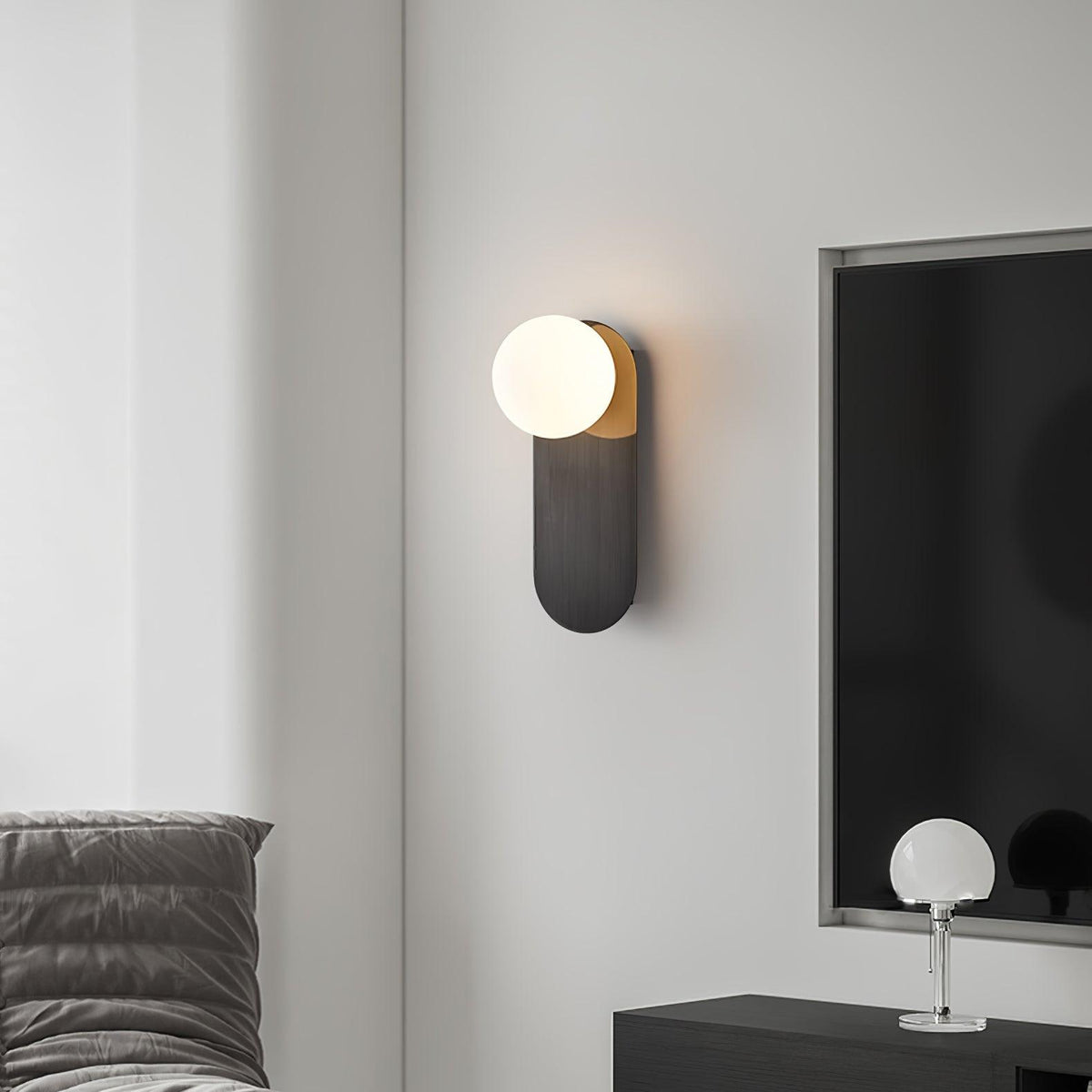 Maelera Glass Wall Light-Moonnatur