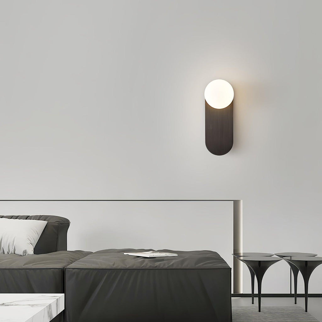Maelera Glass Wall Light-Moonnatur