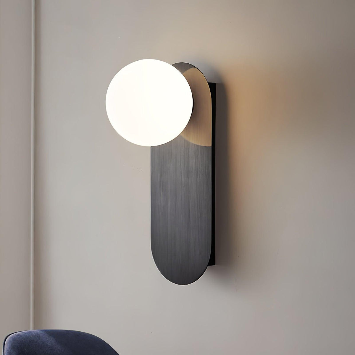 Maelera Glass Wall Light-Moonnatur