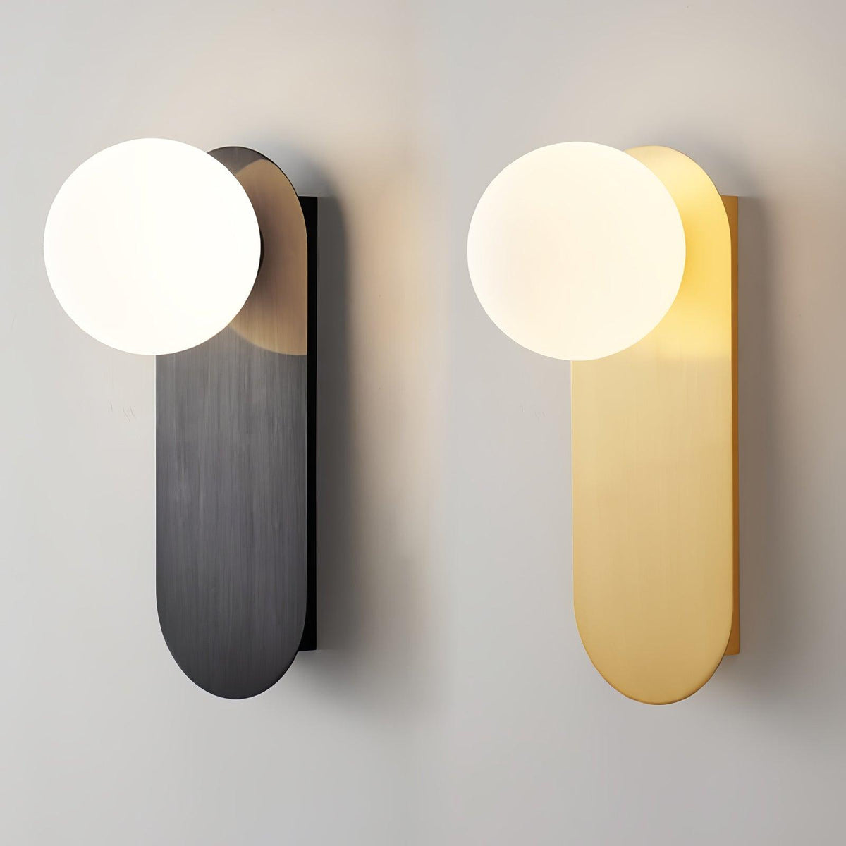Maelera Glass Wall Light-Moonnatur