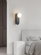 Maelera Glass Wall Light-Moonnatur