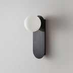 Maelera Glass Wall Light-Moonnatur
