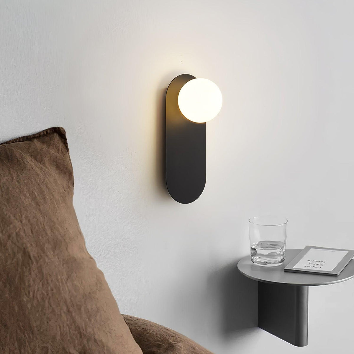 Maelera Glass Wall Light-Moonnatur