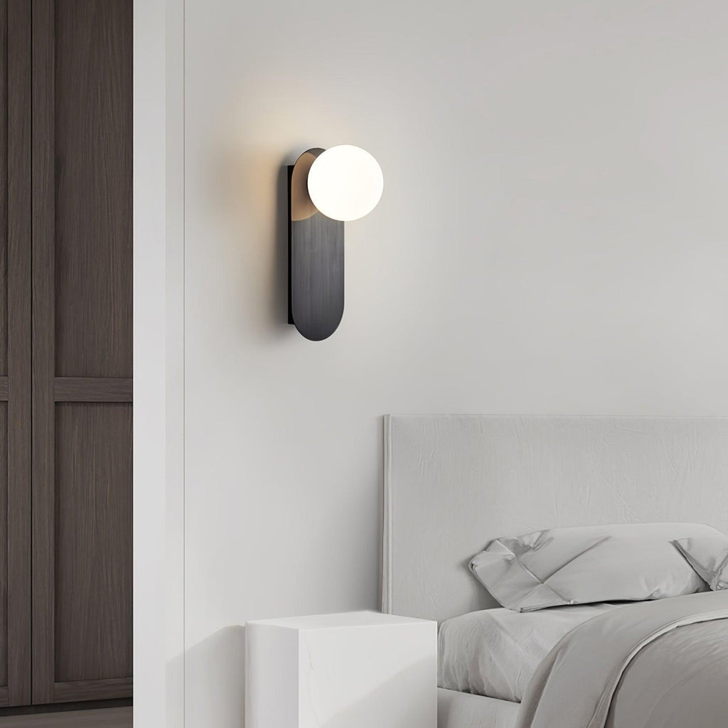 Maelera Glass Wall Light-Moonnatur