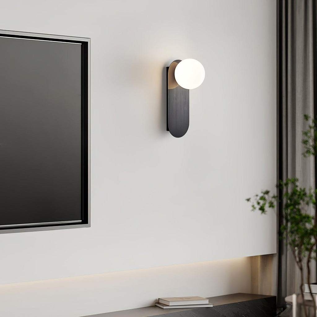 Maelera Glass Wall Light-Moonnatur