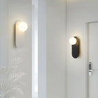 Maelera Glass Wall Light-Moonnatur