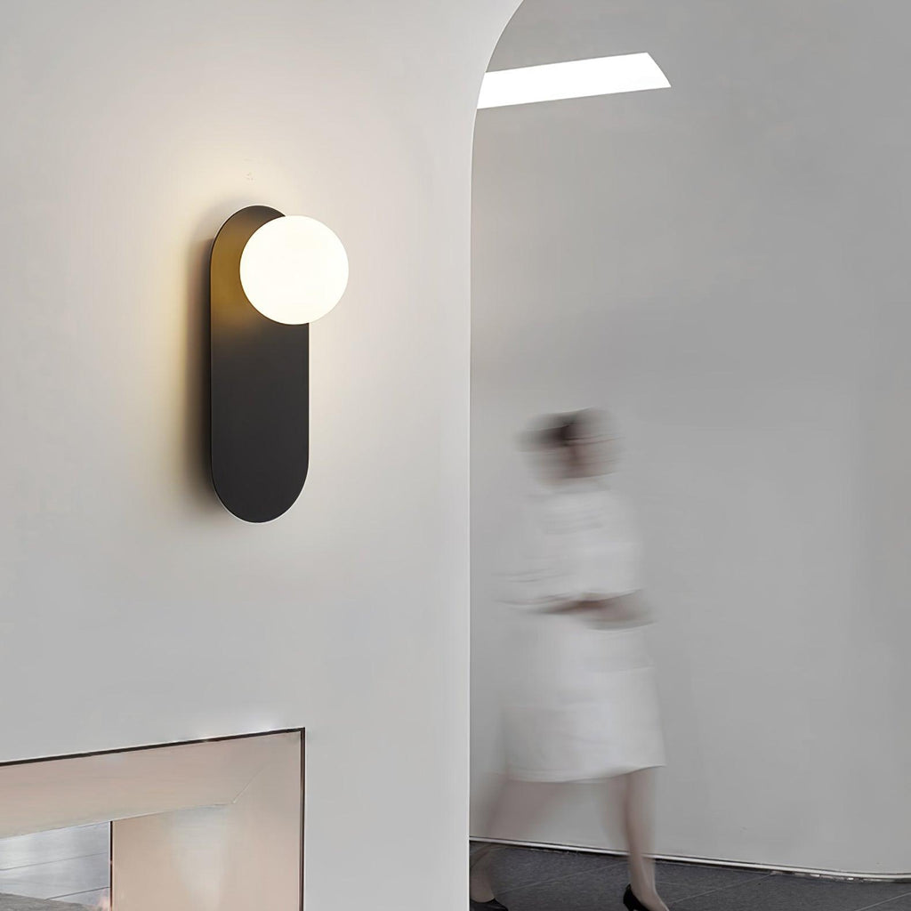 Maelera Glass Wall Light-Moonnatur