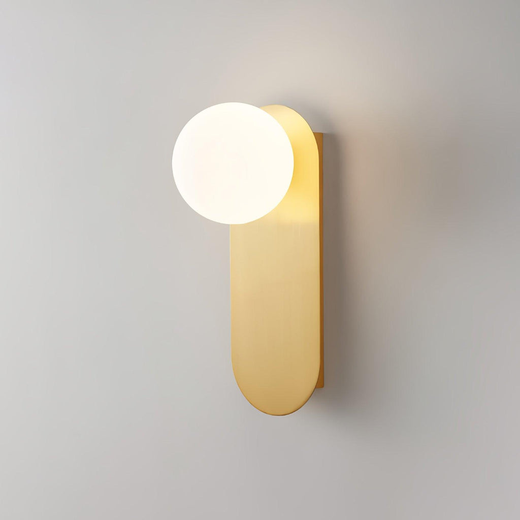Maelera Glass Wall Light-Moonnatur