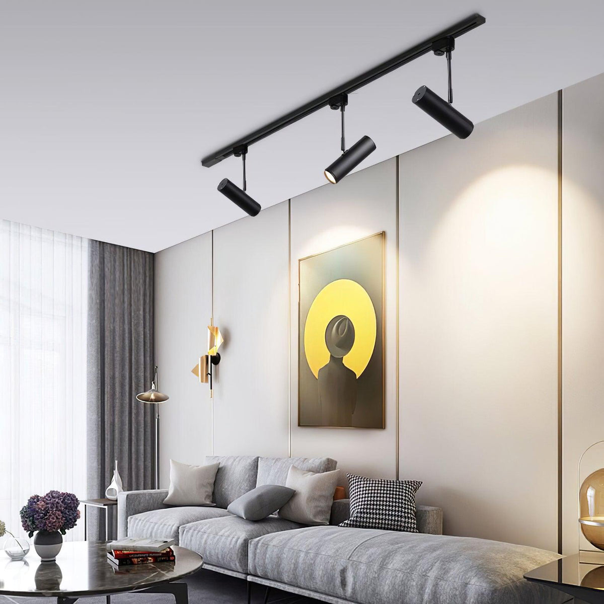 Florlyn Aluminium Track Light-Moonnatur