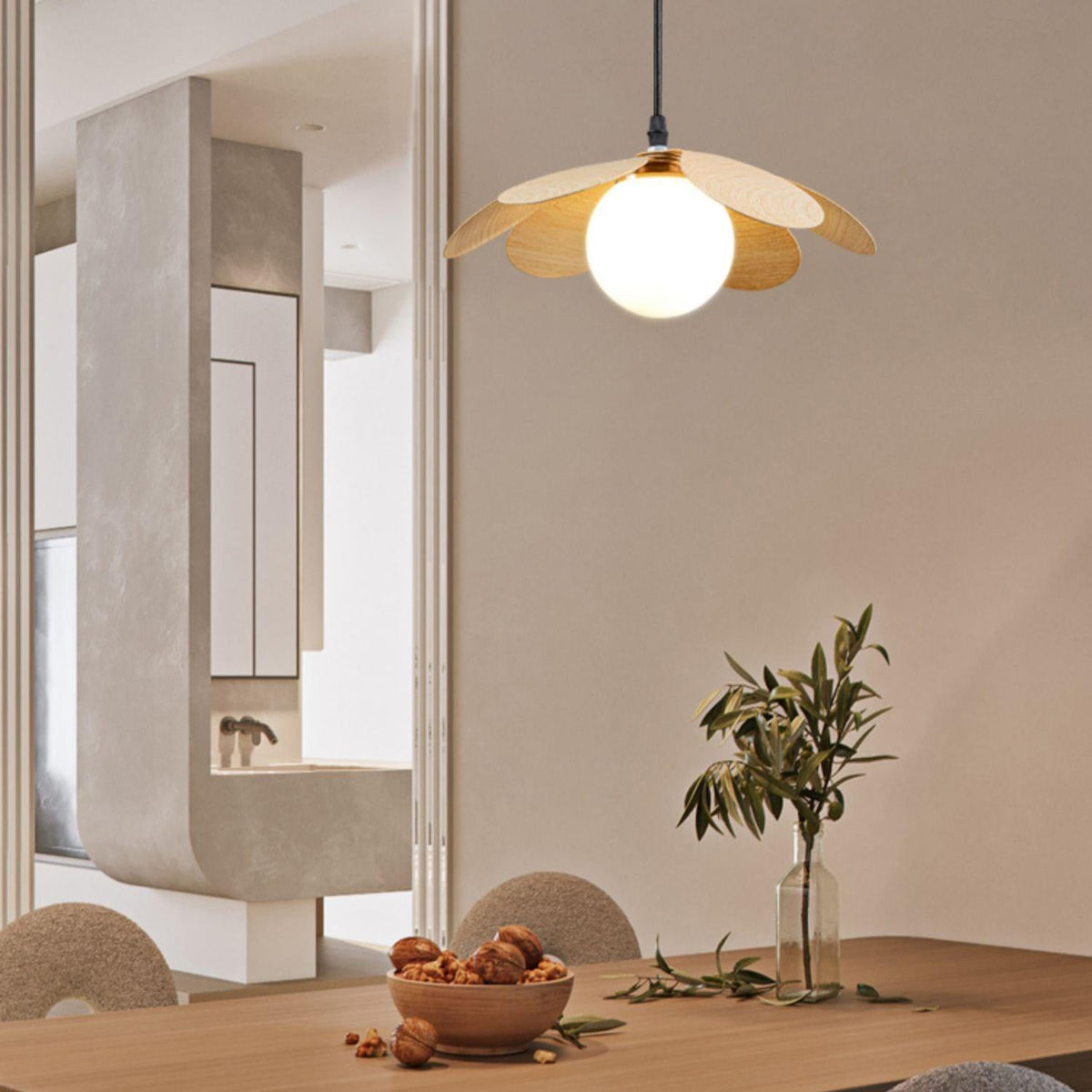 Osmere Glass Pendant Lamp-Moonnatur