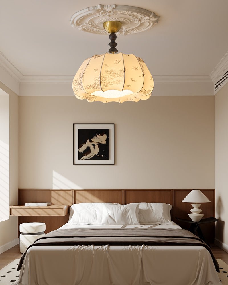 Narenina Fabric Ceiling Light-Moonnatur